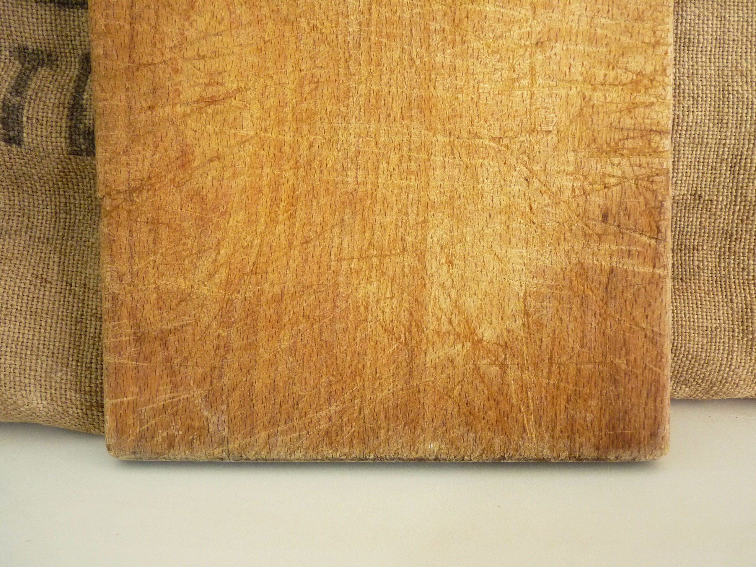 Old wooden cutting board