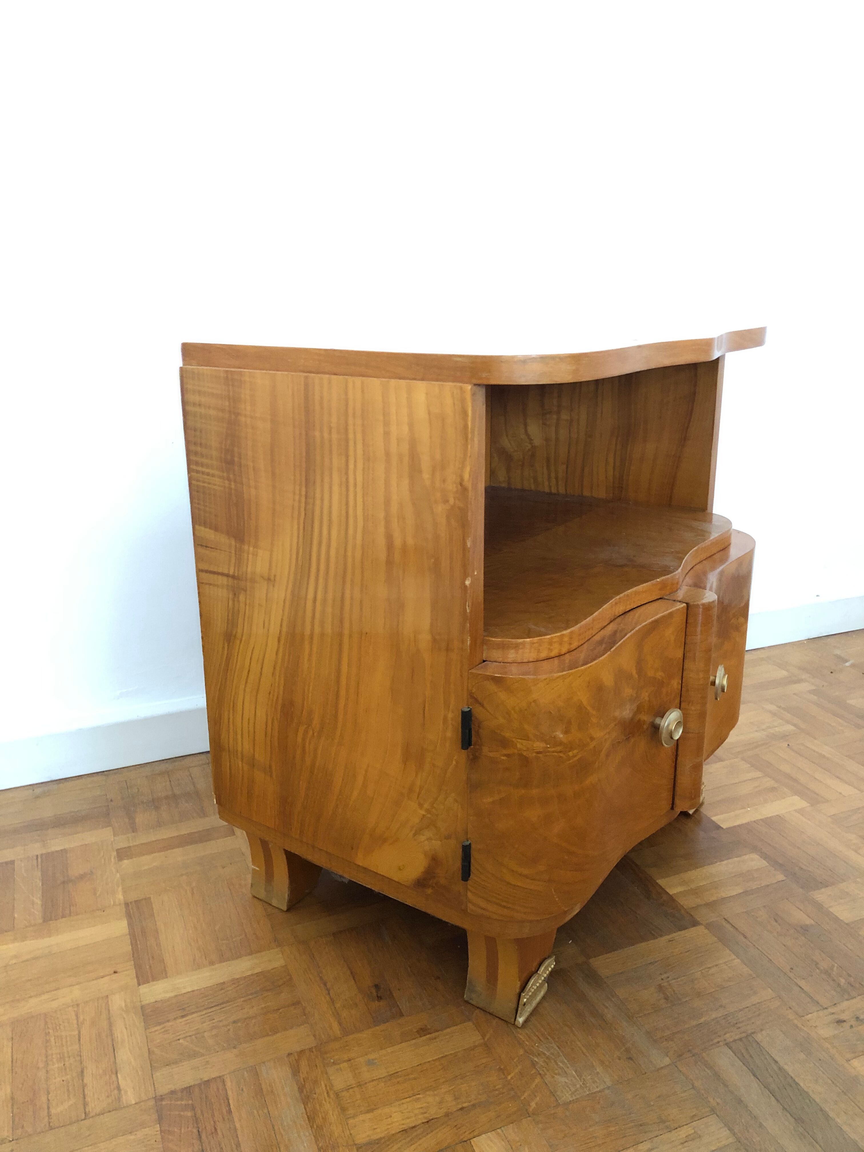 Art Deco bedside table