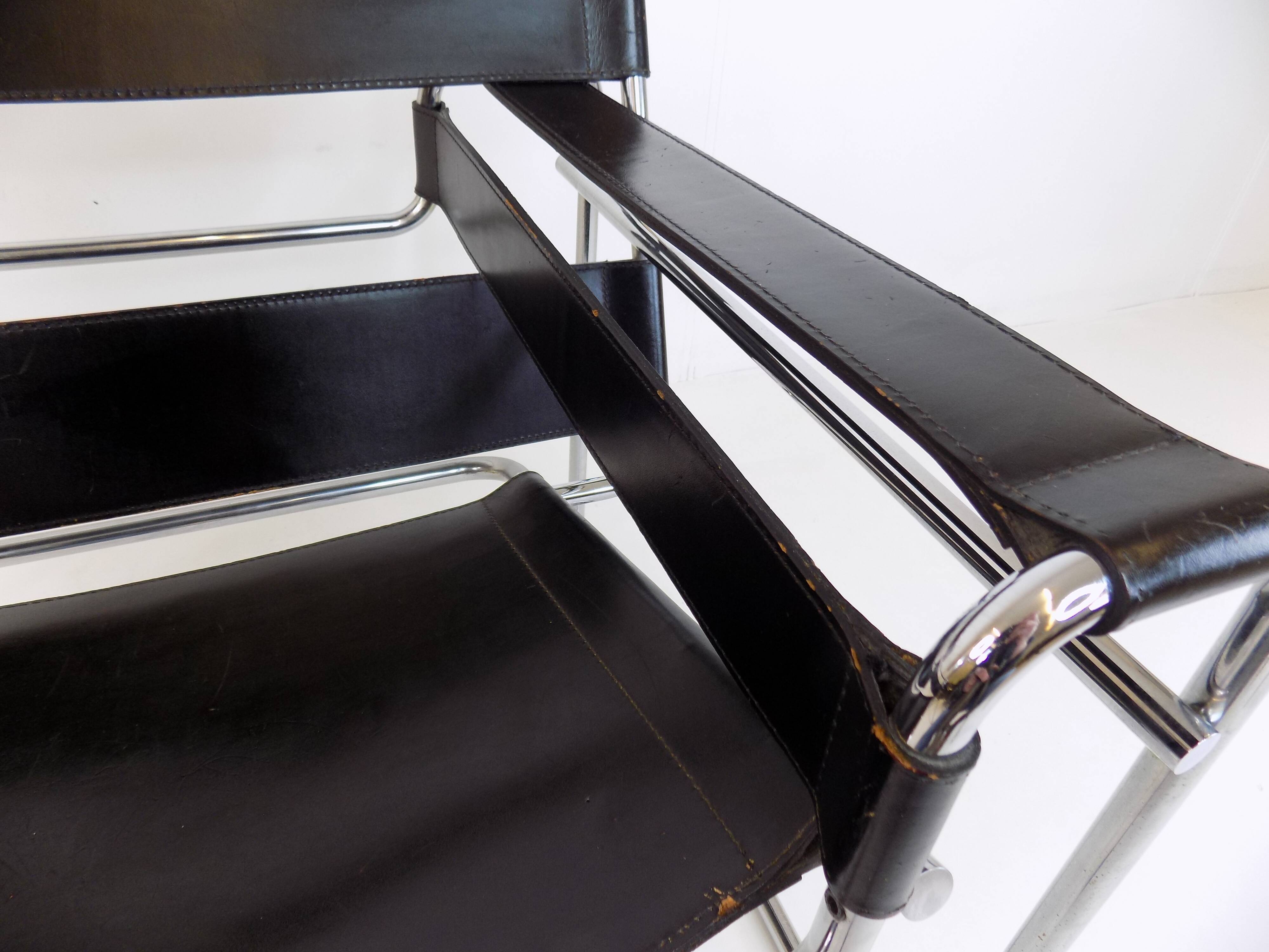 Gavina B3 Wassily chair by Marcel Breuer