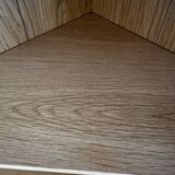 AM.PM glazed corner bookcase