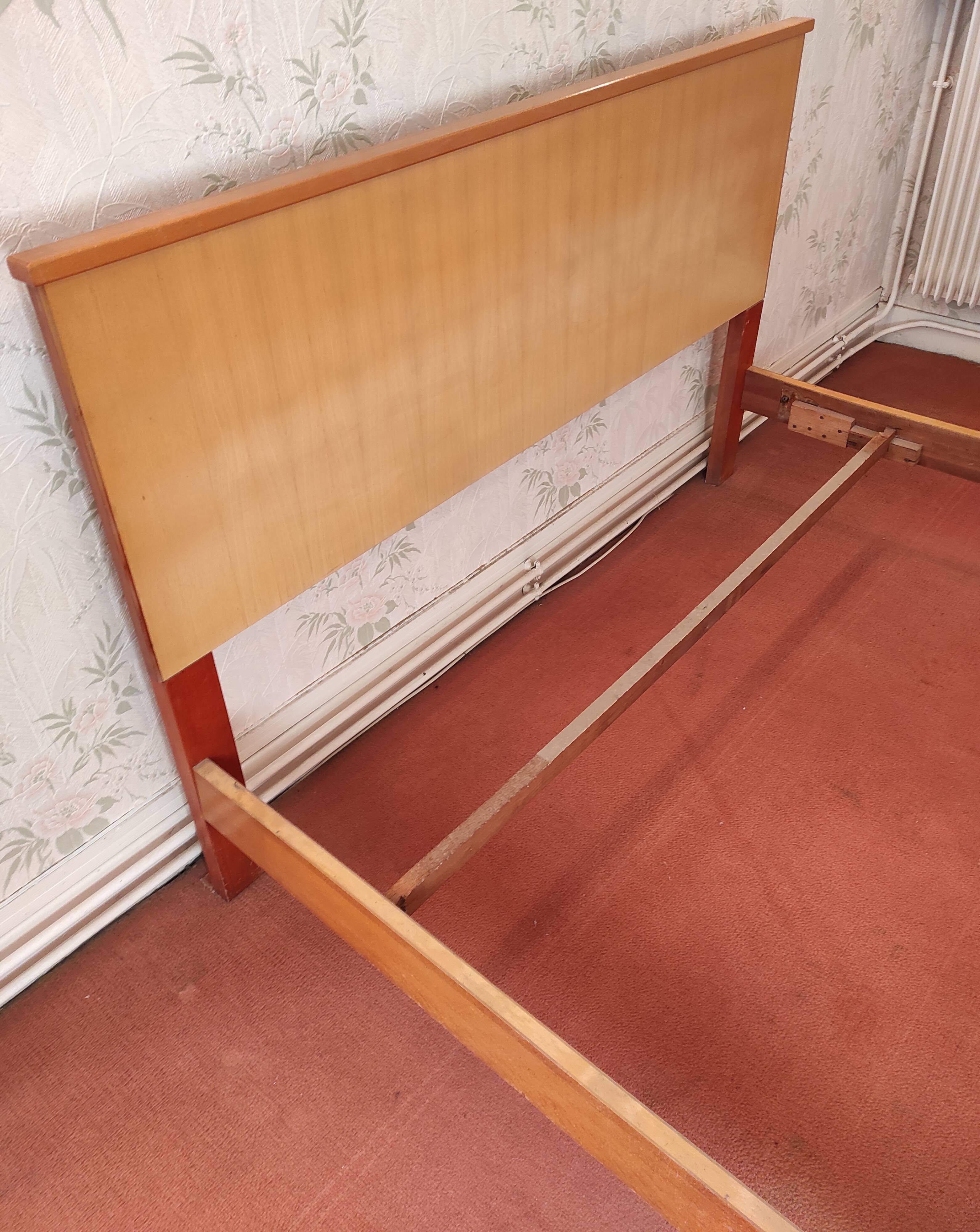 Scandinavian style bed 1960