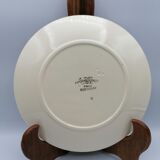 Paire d'assiettes Sarreguemines