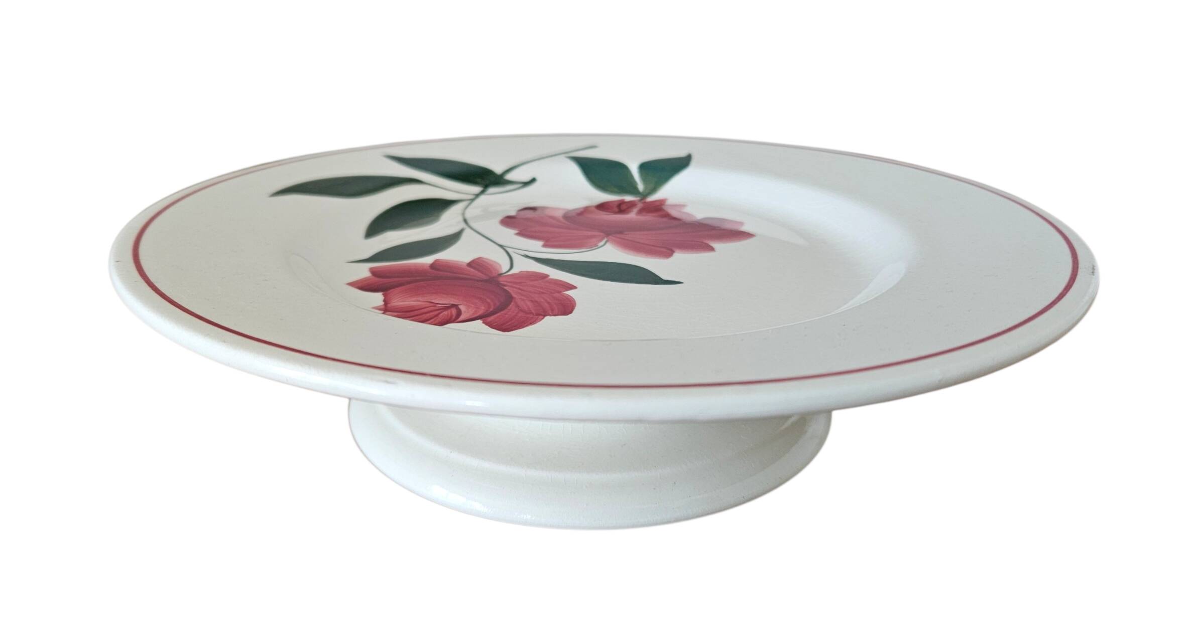 Antique mignardise dish in faience from Choisy-le-Roi