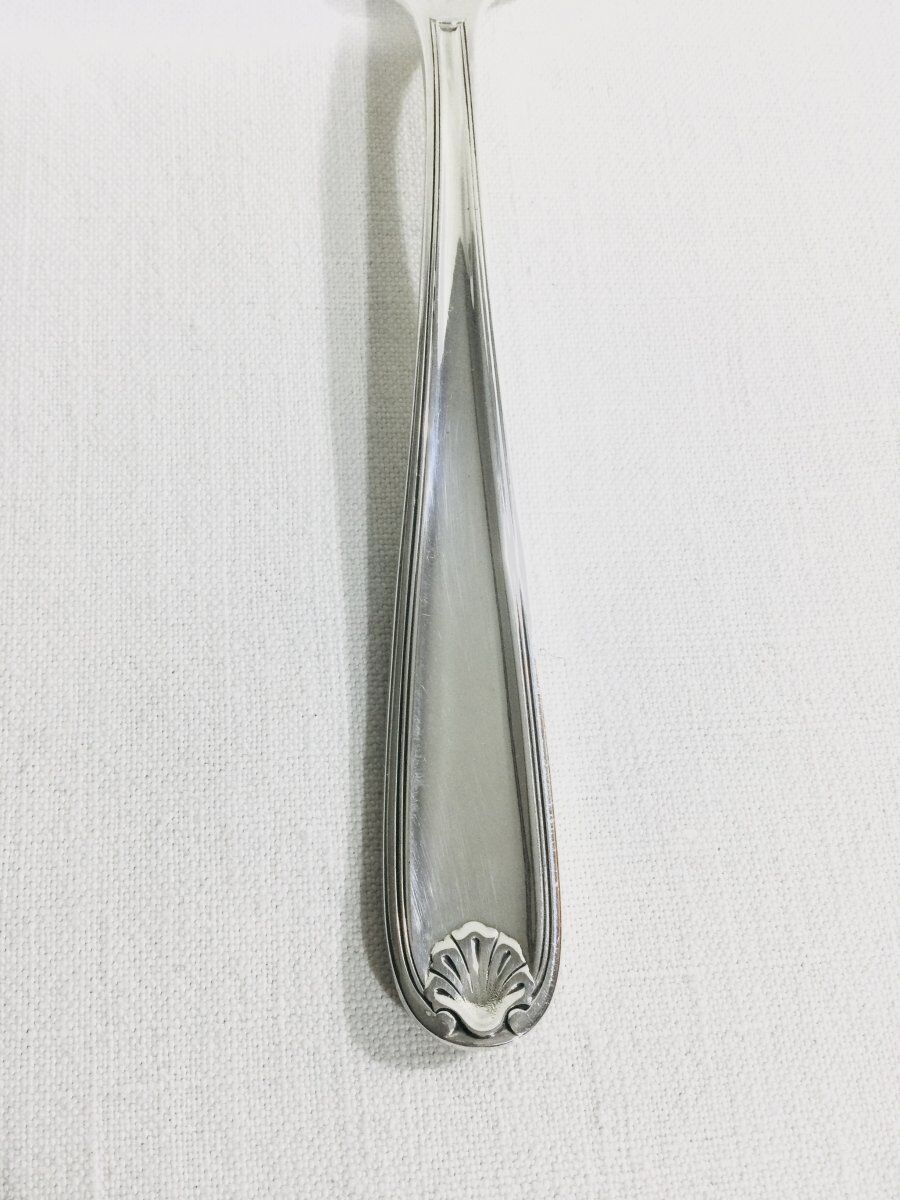 Christofle Berain pattern fish serving cutlery