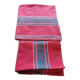 Nappe basque vintage vermillon 170X140 et 5 serviettes