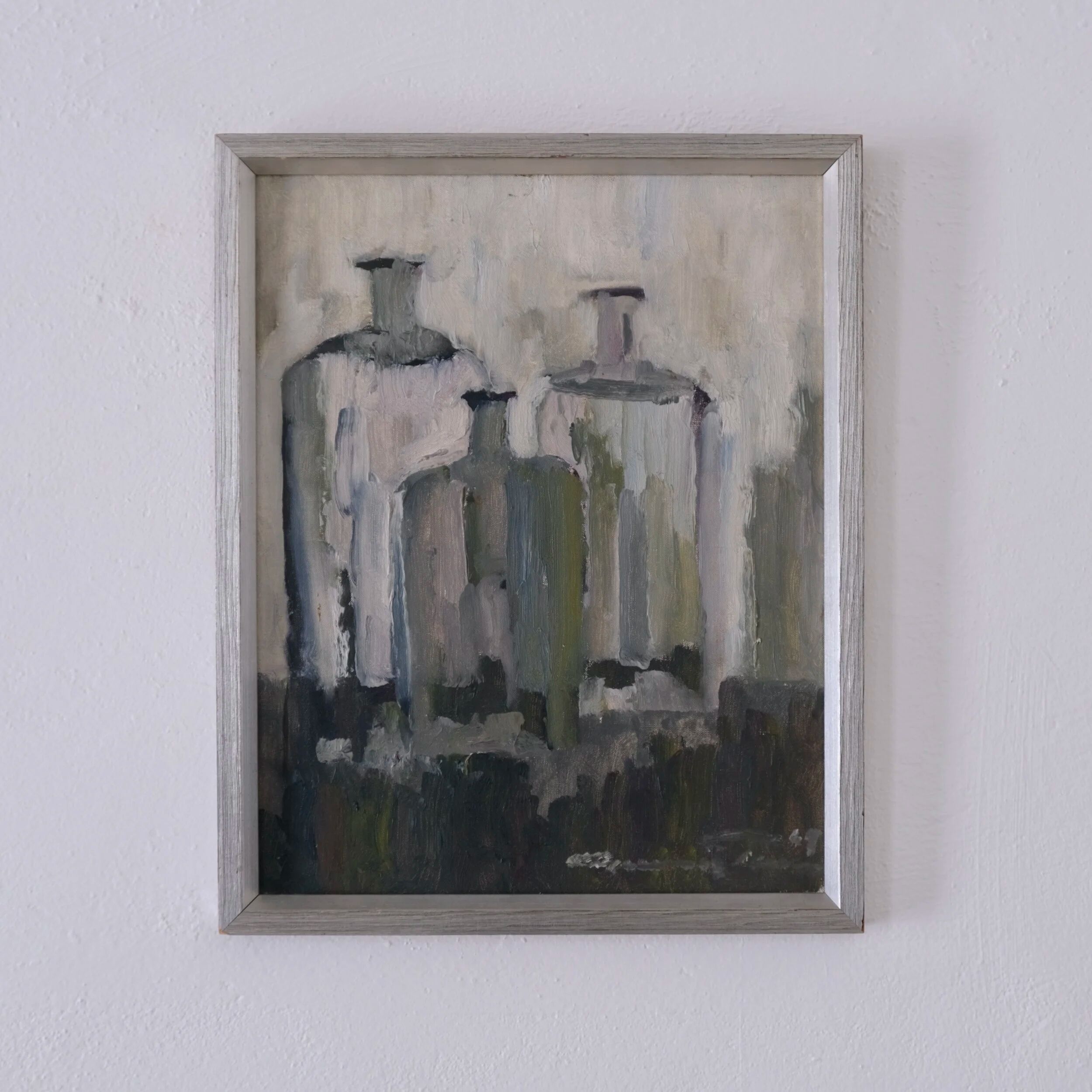 Gunnar Persson still life painting | Oil on panel | 1969