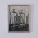 Gunnar Persson still life painting | Oil on panel | 1969