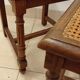 Paire de chaises cannées
