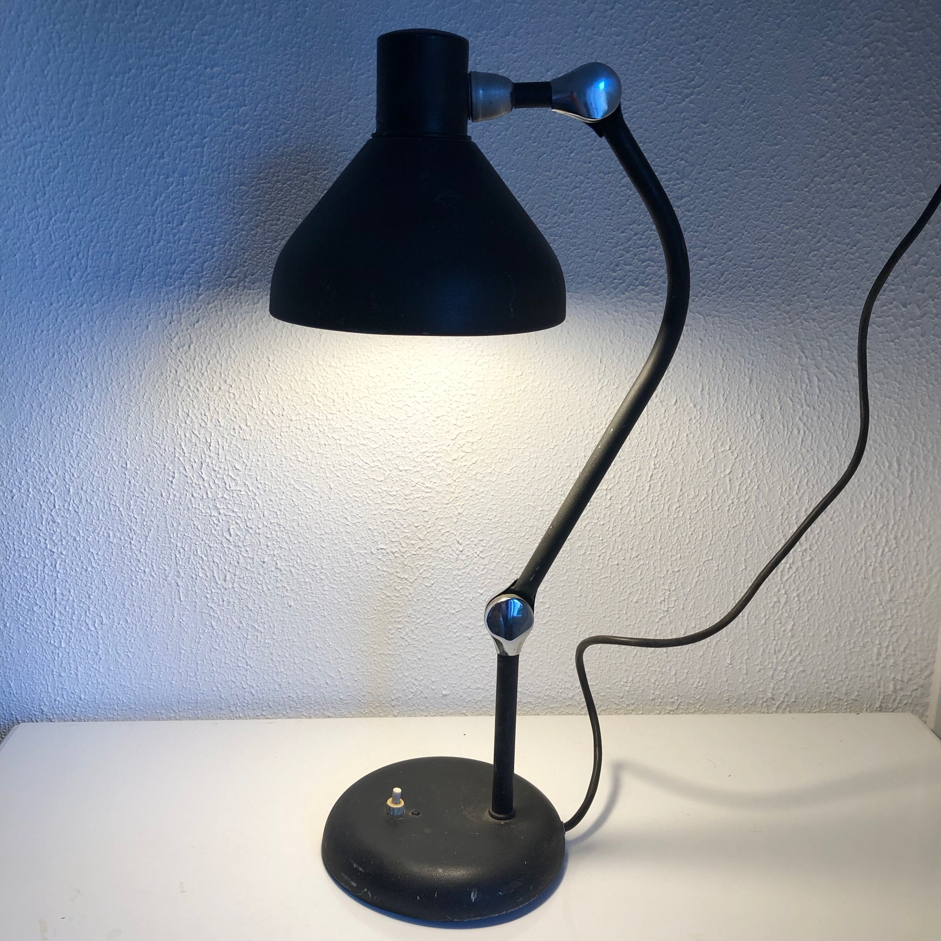 Lamp Jumo GS1 black 1950