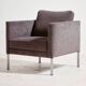 Upholstered armchair
