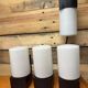 1970s Czech Bakelite & Opaline bathroom wall lights