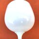 Footed cup / Opaline chalice White milk white