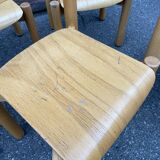 Chair school school child wood design 80 German Design signed Hiller