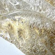 Large Vintage Murano Glass and Gold Leaf Wall Light by Barovier Toso, Italy