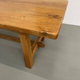 2m solid elm farmhouse table
