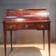 Mahogany roll desk from the 19th century