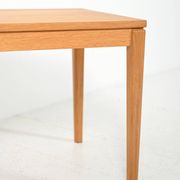 Table basse en hêtre scandinave des années 1950-60