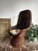 Chaise longue en osier