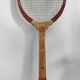 Vintage wooden tennis racket "Tigris" Courtrai, Belgium