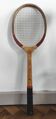 Vintage wooden tennis racket "Tigris" Courtrai, Belgium