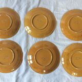 6 vintage Vallauris plates
