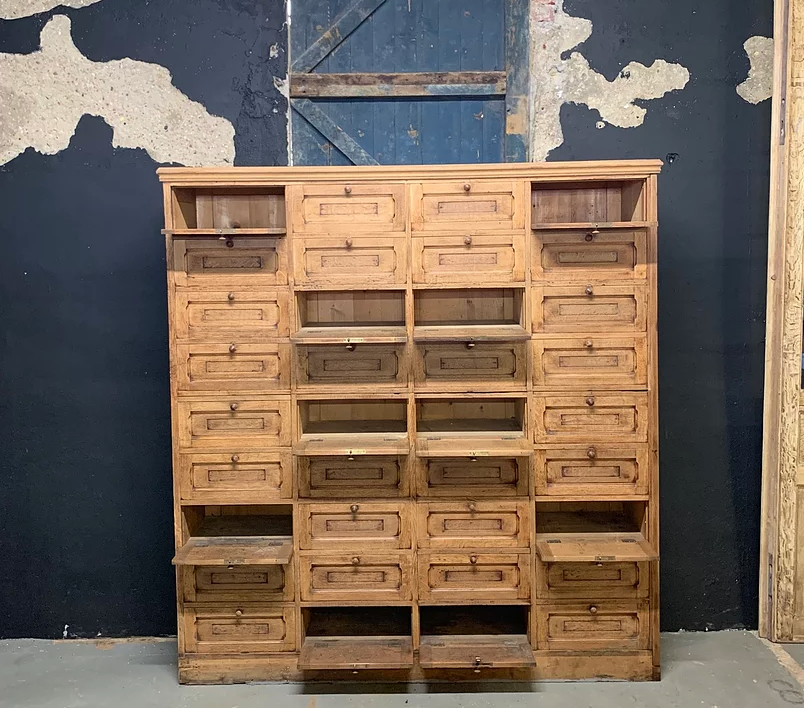 Early 20th century notary furniture in oak