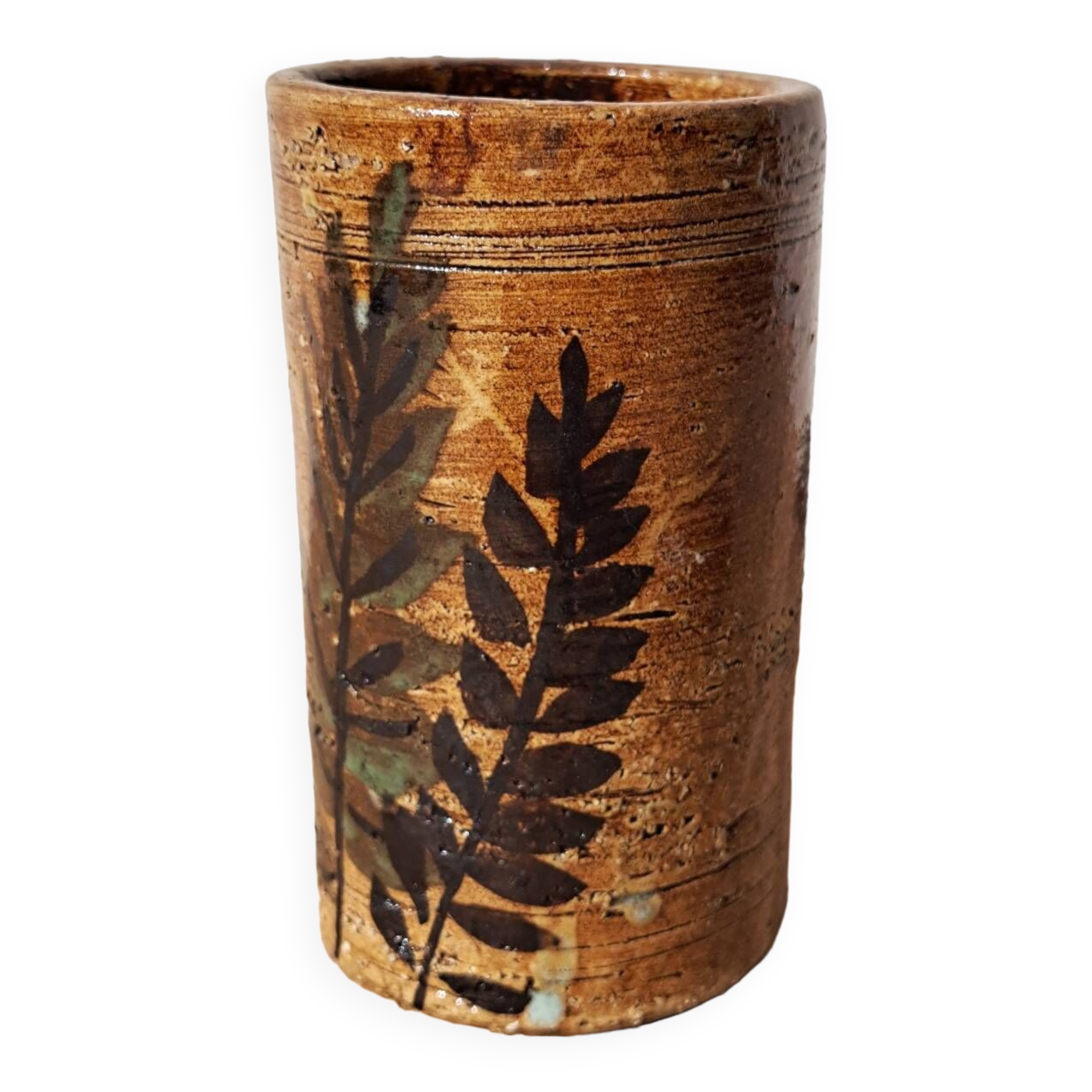 Vase vintage signé Le Trident Vallauris