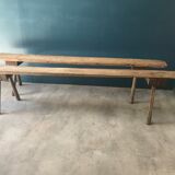 Pair of farm benches