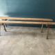 Pair of farm benches