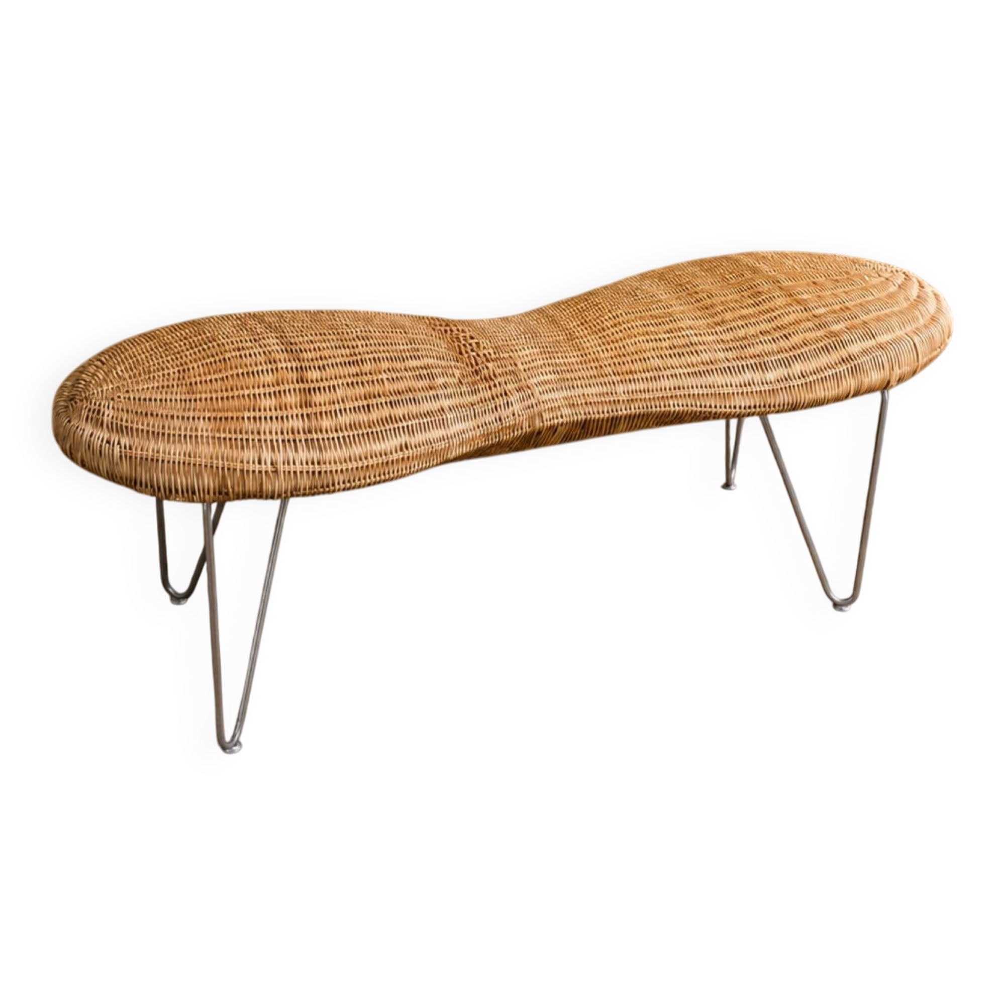 Peanut bench IKEA vintage circa 1980