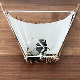 Bamboo wall sconces 1950 s