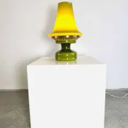 B-124 Glass Lantern Table Lamp By Hans-Agne Jakobsson For Markaryd Ab, Sweden, 1960S