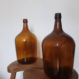 Vintage amber carboy