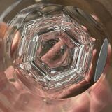 Suite of 6 nancy crystal wine or water glasses