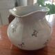 Porcelain milk jug old paris late 19th century.