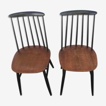 Pair of Scandinavian chairs