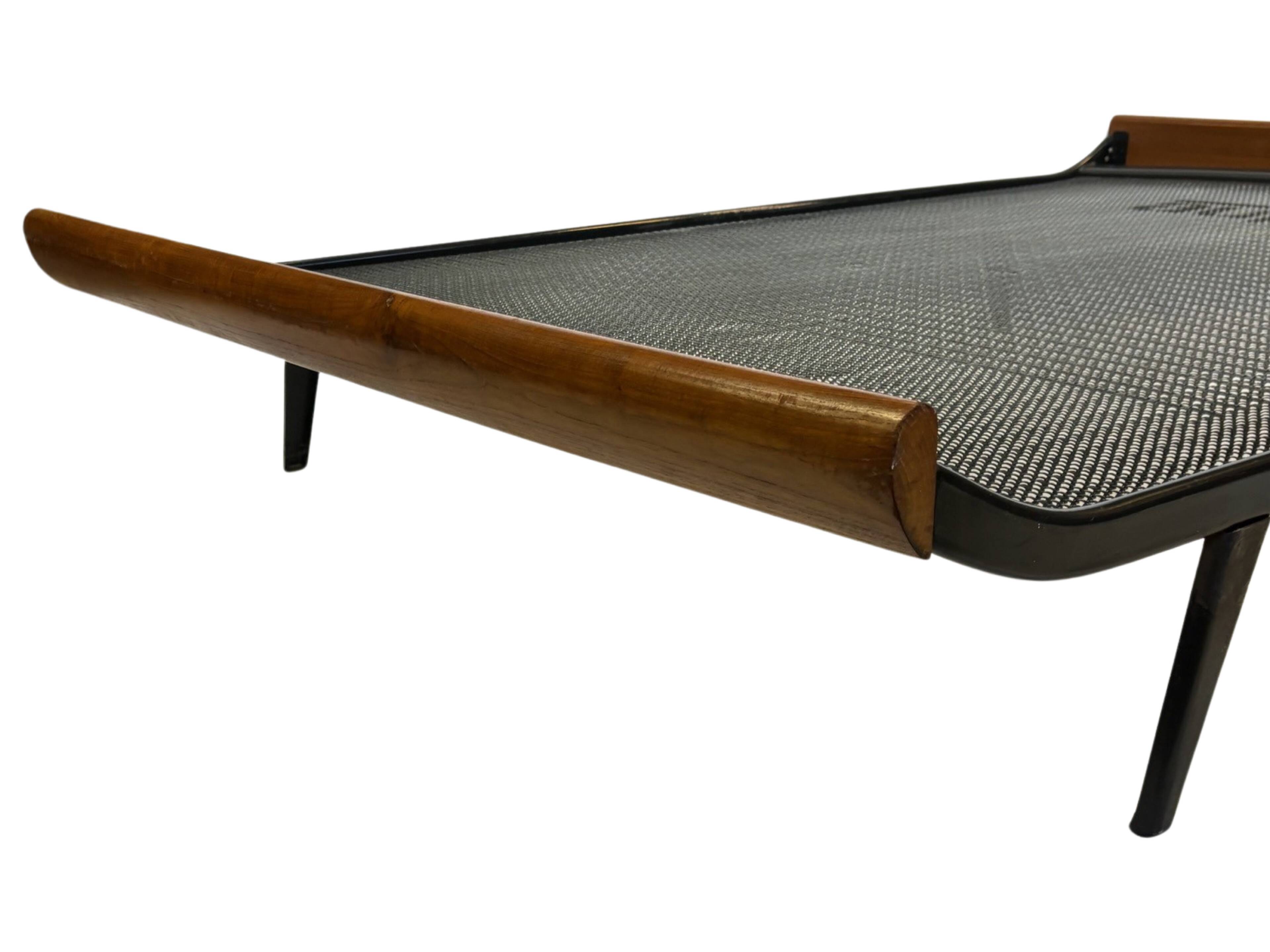 Lit de repos vintage XL Auping Cléopâtre design par Dick Cordemeyer années 60