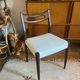 Series of 6 Danish teak chairs 60s