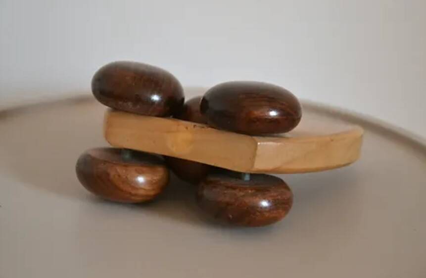 Vintage Scandinavian wooden toy