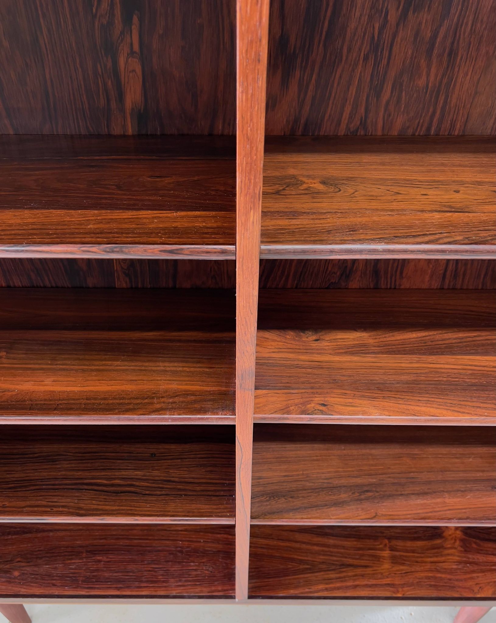 Rosewood Model 6 Bookcase by Omann Jun Mobelfabrik, 1960s