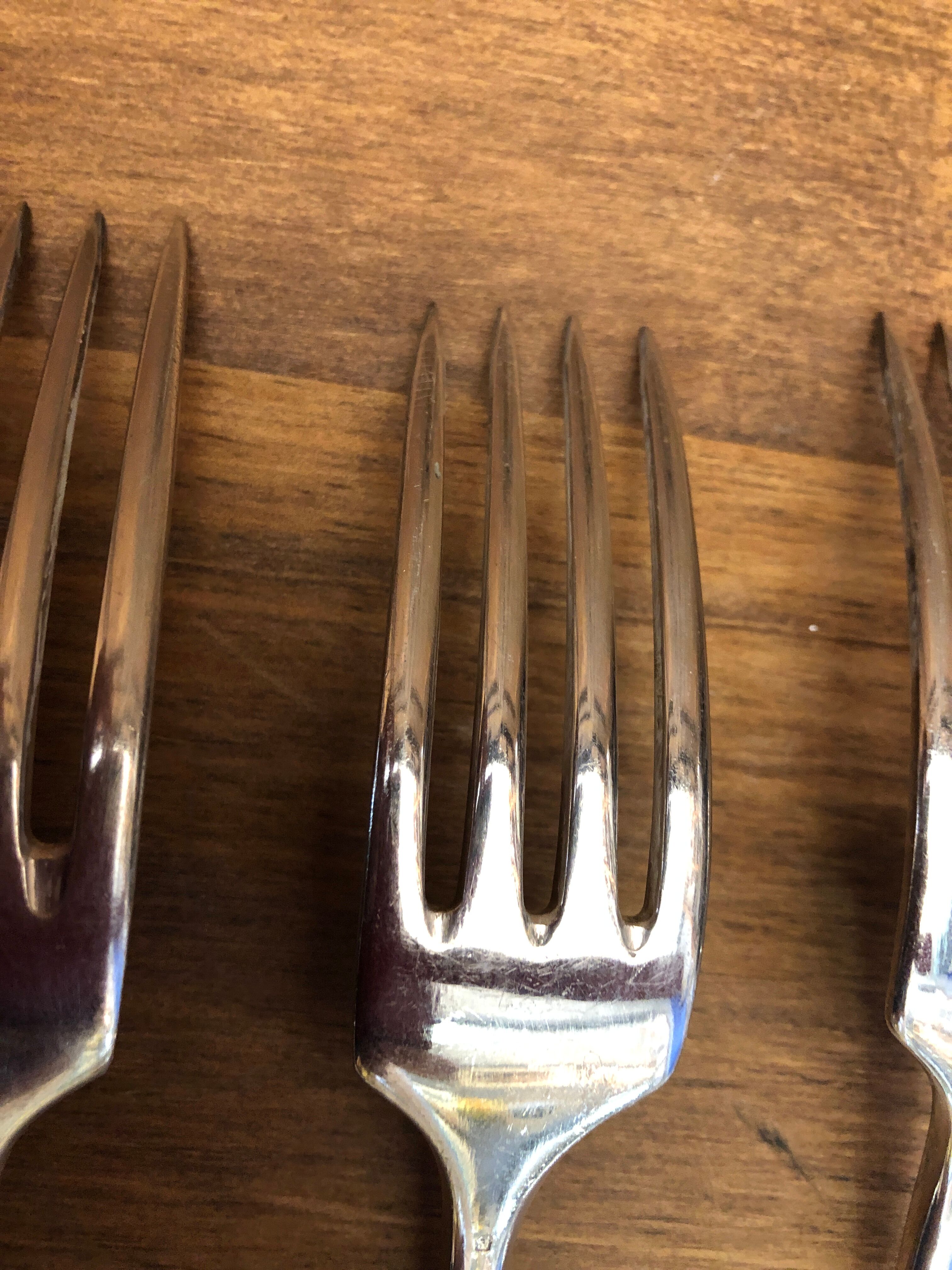 6 Christofle forks