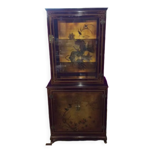 meuble vitrine asiatique