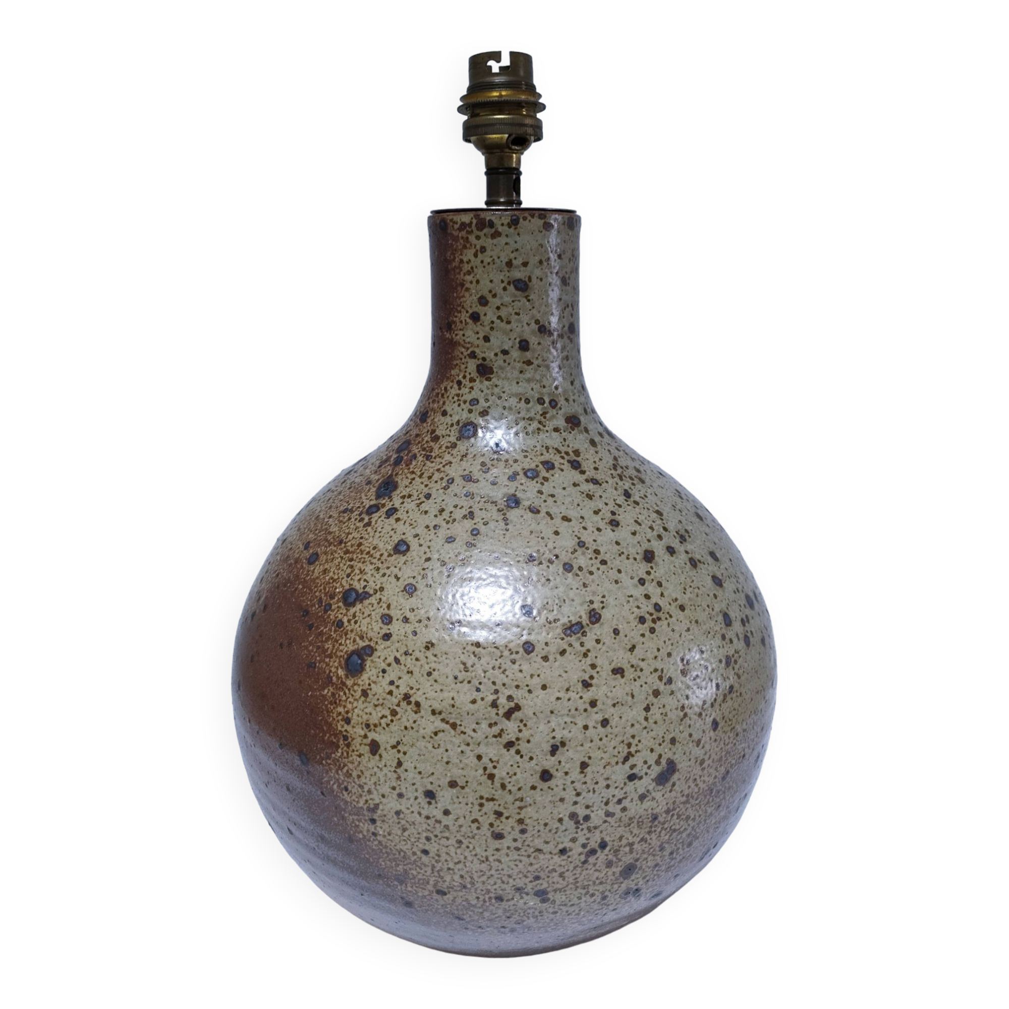 XL pyrite sandstone lamp base H. 34 cm