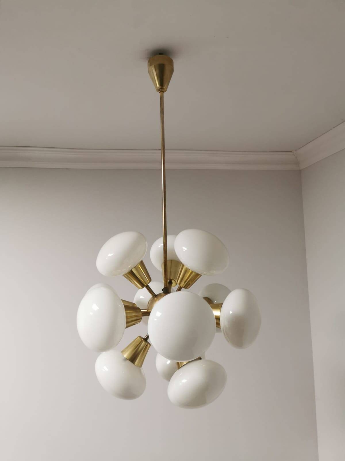 Sputnik Chandelier from Kamenický Šenov