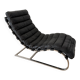 Mid-century Bauhaus style Flamant chaise longue