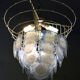 Glass chandelier