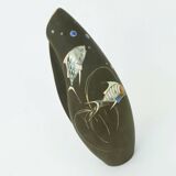 mid century VASE 50s organic shape fish decor model no. 2007 b