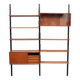Poul Cadovius Royal wall system 2 Cabinets 6 shelves 1960s