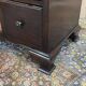 English oak wardrobe with drawers from the 1950s