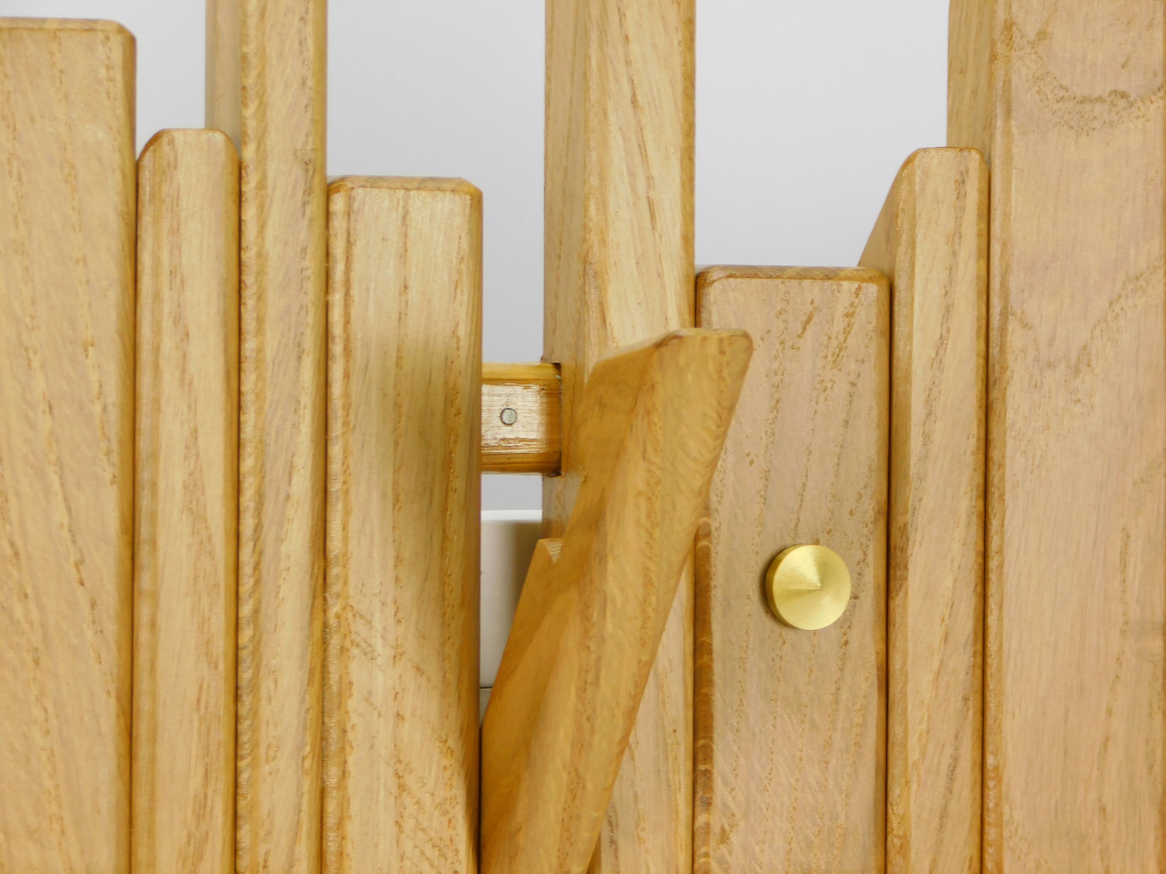 Piano Coat Rack Type 3 Oak 60 cm